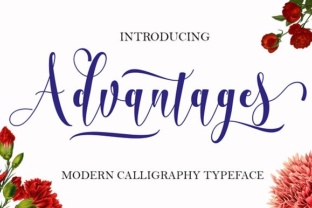 Advantages Font for Business Branding