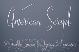 American Script Font for Elegant Design