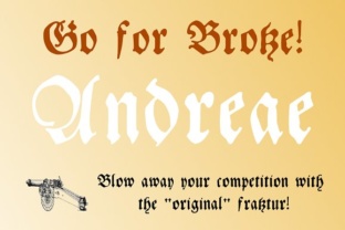 Andreae Font: A Bold Blackletter for Modern Branding