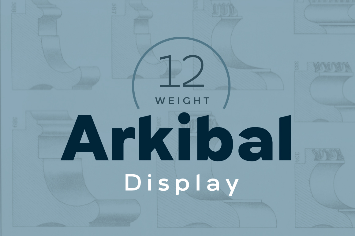 Arkibal Display: A Bold Typographic Statement