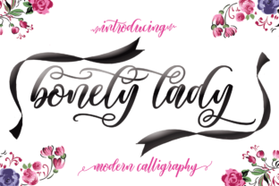 BonetyLady Font for Creative Projects