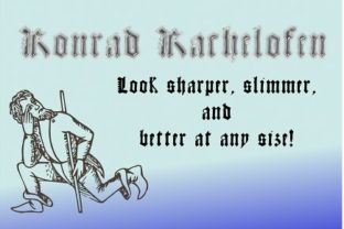 Designing with Konrad Kachelofen: A Historic Blackletter Font