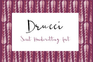 Drucci Font for Creative Web Design