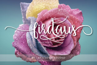 Firdaus Font: Handmade Elegance
