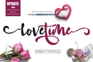 Love Time Font Review: A Fluid Script for Modern Branding