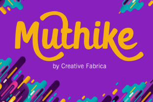 Muthike Font Review: A Bold Hand-Painted Typeface for Makers