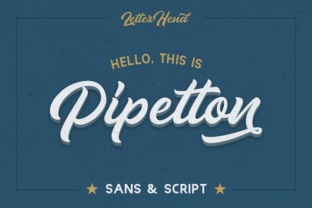 Pipetton Font Review: The Ultimate Script Handwritten Choice