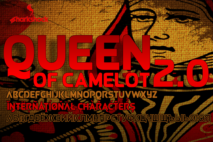 Queen of Camelot 2.0 Font