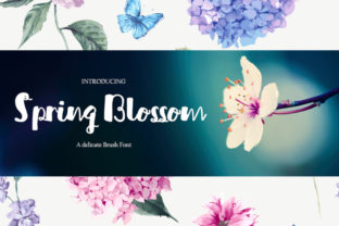 Spring Blossom Font for Modern Web Design Projects