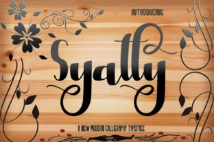 Syatty: A Handwritten Font for Impactful Campaigns