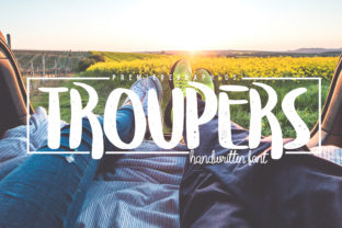 Troupers Font for Business Branding