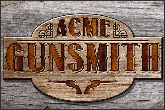 Using 1873 Winchester Font for Bold Campaigns