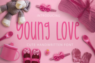 Young Love: A Modern Script Handwritten Font for Editorial Design